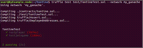 Ethereum dapp with truffle and solidity